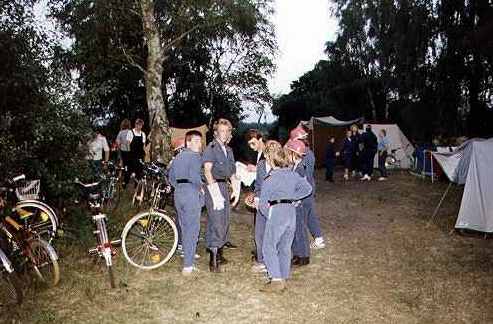 Fahrradtour u. Zeltlager Neudorf-Platendorf 1989